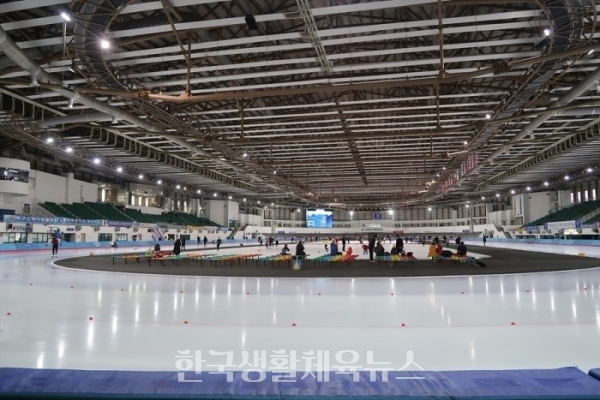 제57회 빙상인 추모 전국남녀 스피드스케이팅 대회가 열린다.