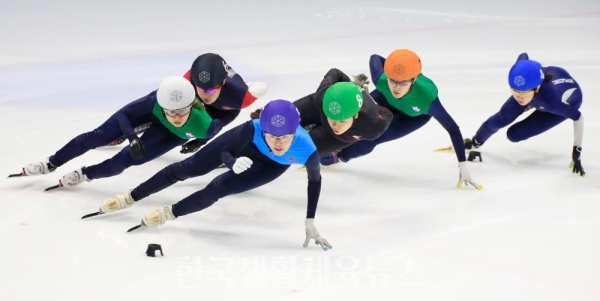 '회장배 전국남녀 쇼트트랙스피드스케이팅 대회' (사진=대한빙상경기연맹)