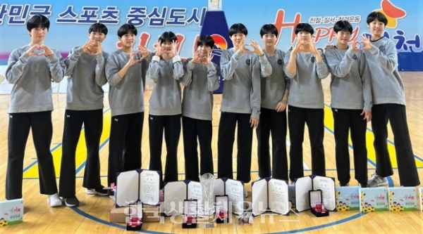 광주 수피아여중 여자농구팀