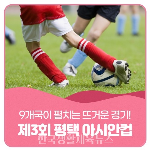 ‘제3회 평택 아시안 컵’ 홍보물